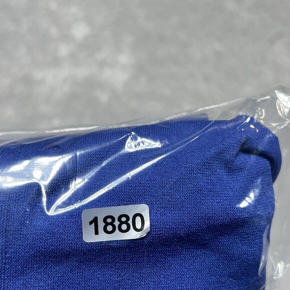 Fabletics Top Mens L Blue Pullover Training Day 1/4 Zip Pullover Long Sleeve - Picture 11 of 11